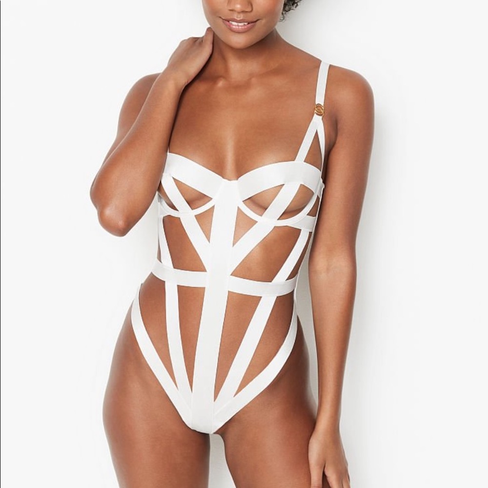 Victoria secret bondage teddy